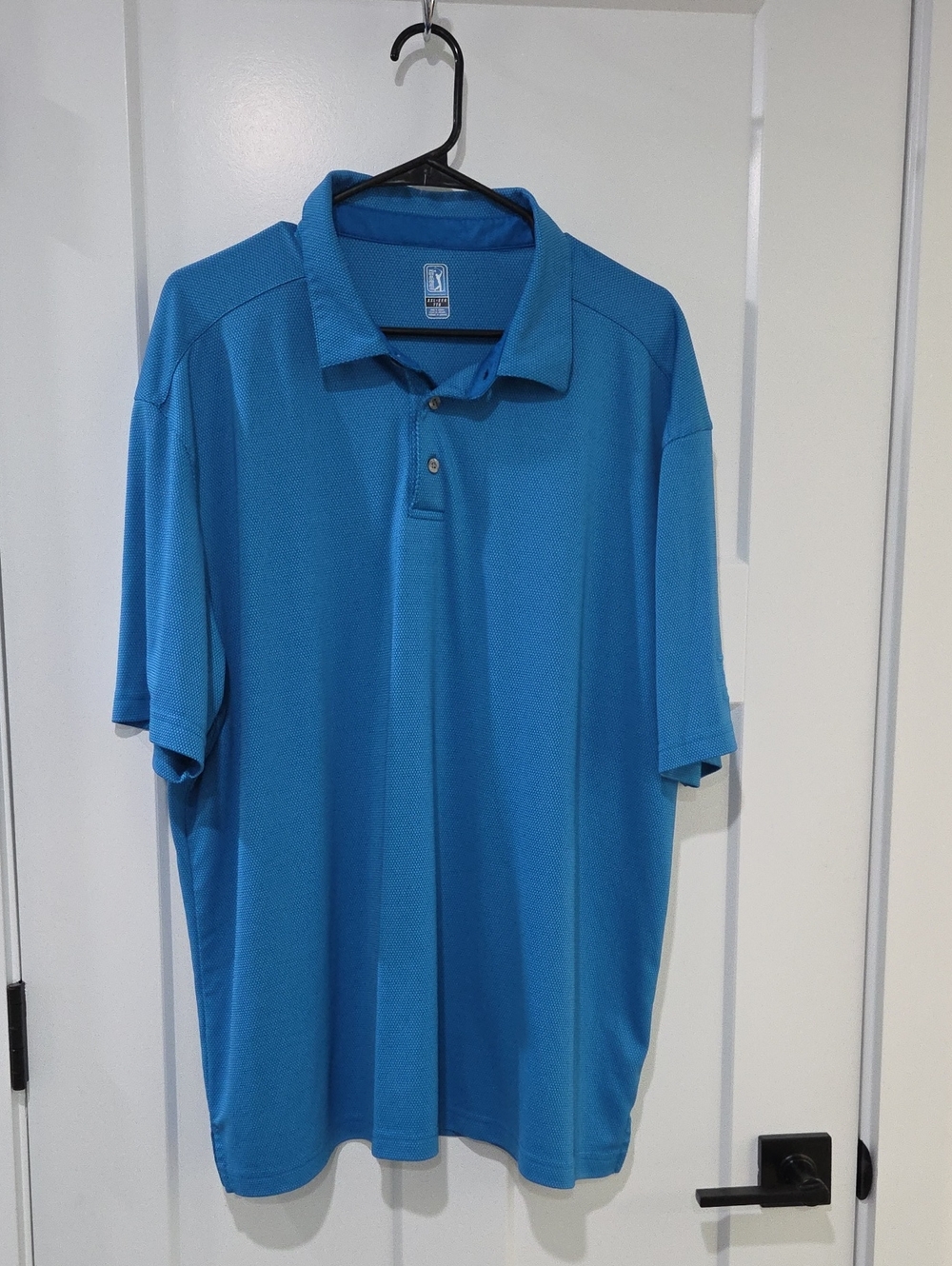 PGA Tour Bright Blue Men's Polo Shirt